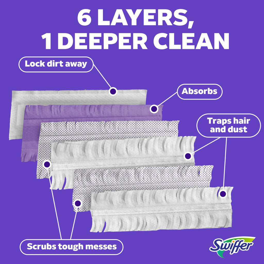 Multi-Surface Mopping Pad Refills, 11 Count D7666