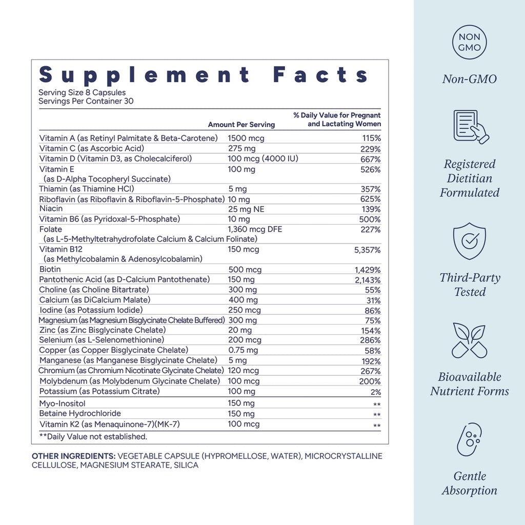 Prenatal Essentials 30 Servings Y2287