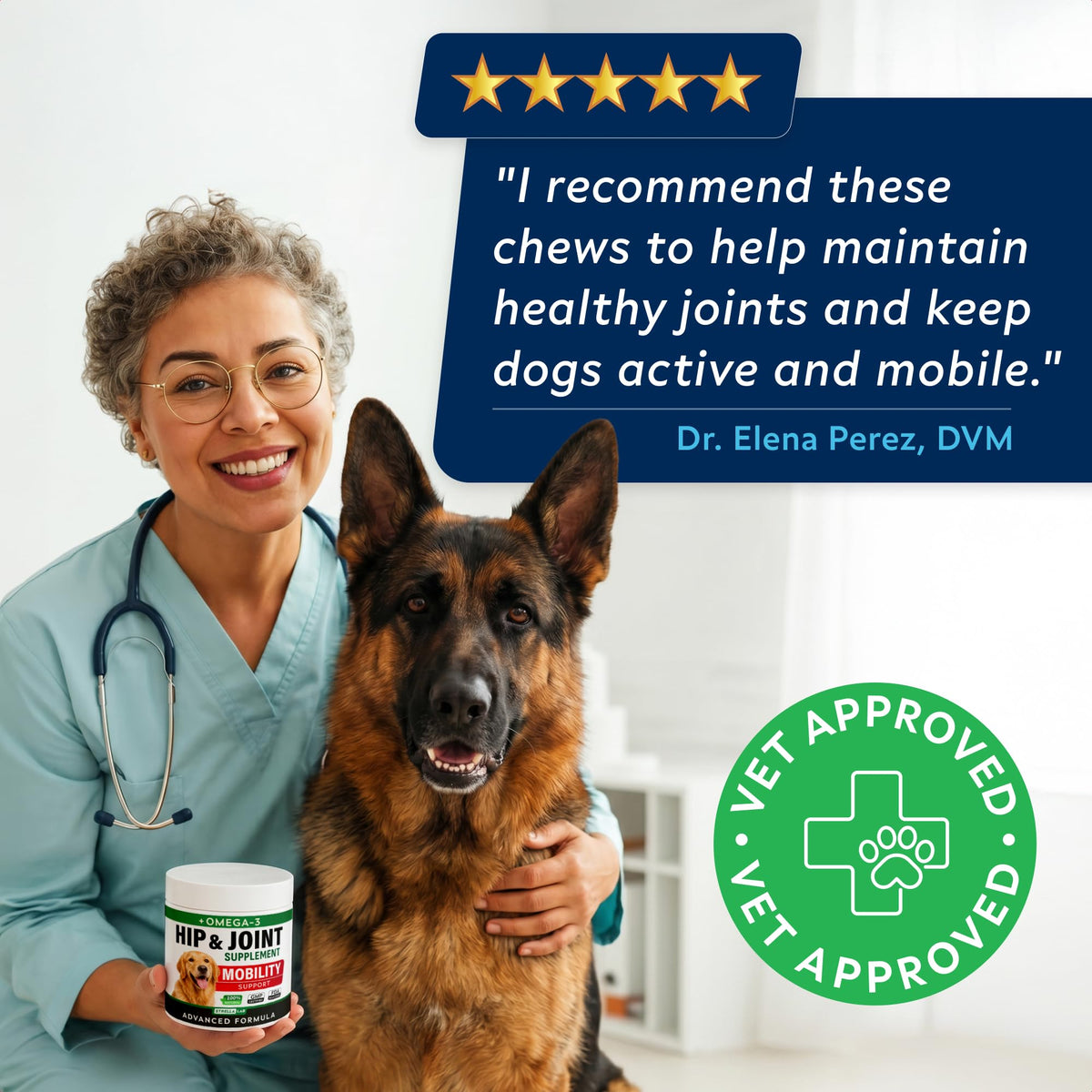 Hip Joint Supplement for Dogs P86564