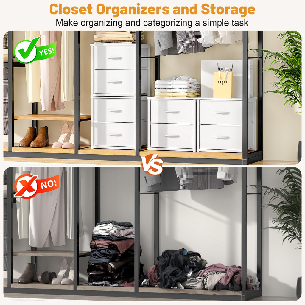 White 2-Pack Stackable Storage Drawers F2619