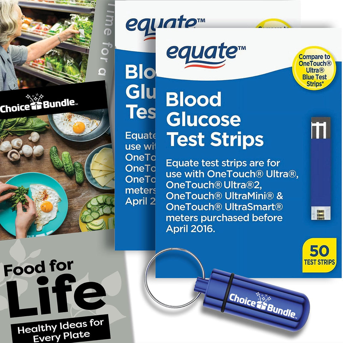 Blood Glucose Test Strips 100 Total I3009
