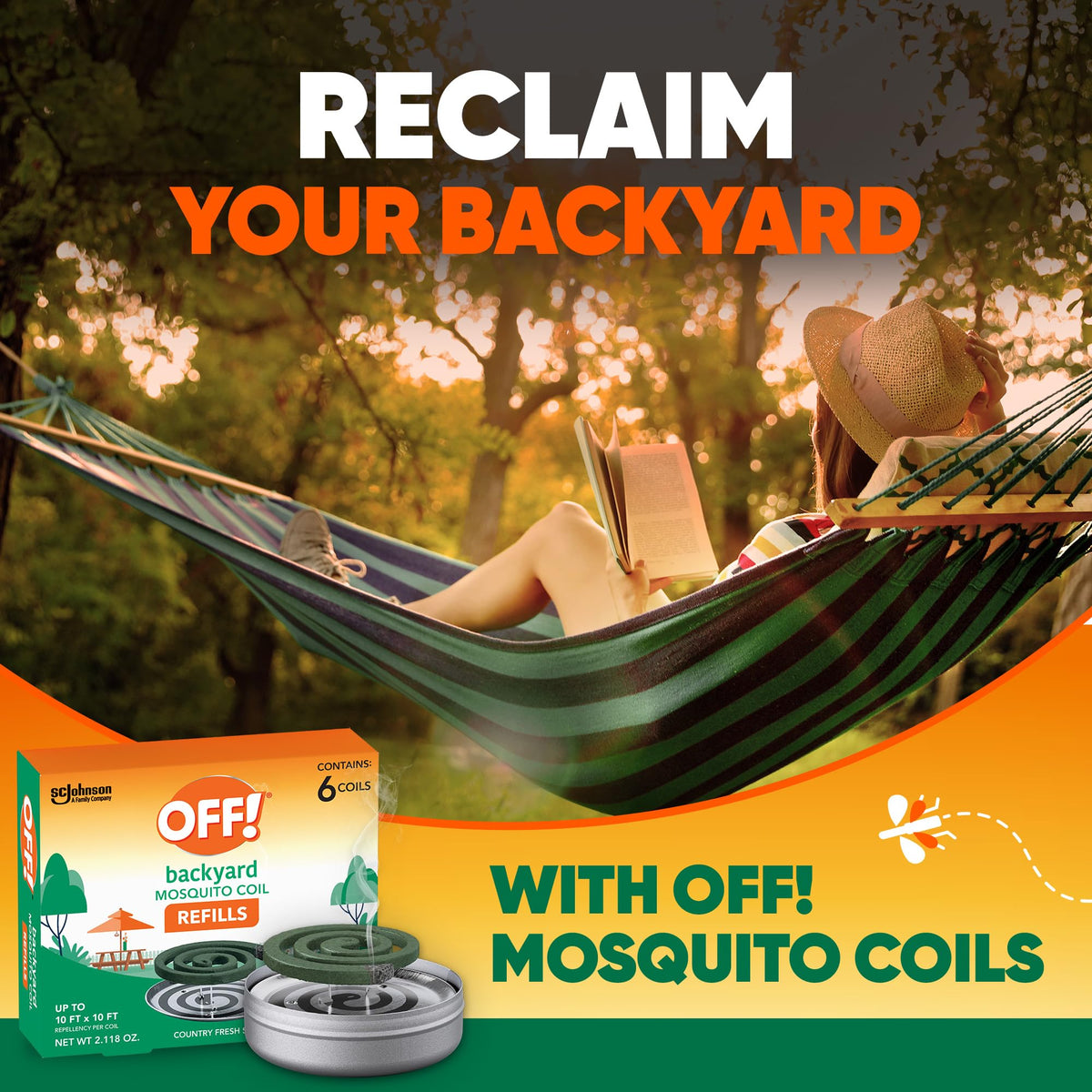 Mosquito Coil Refills 6 Count (Pack of 6) H39673