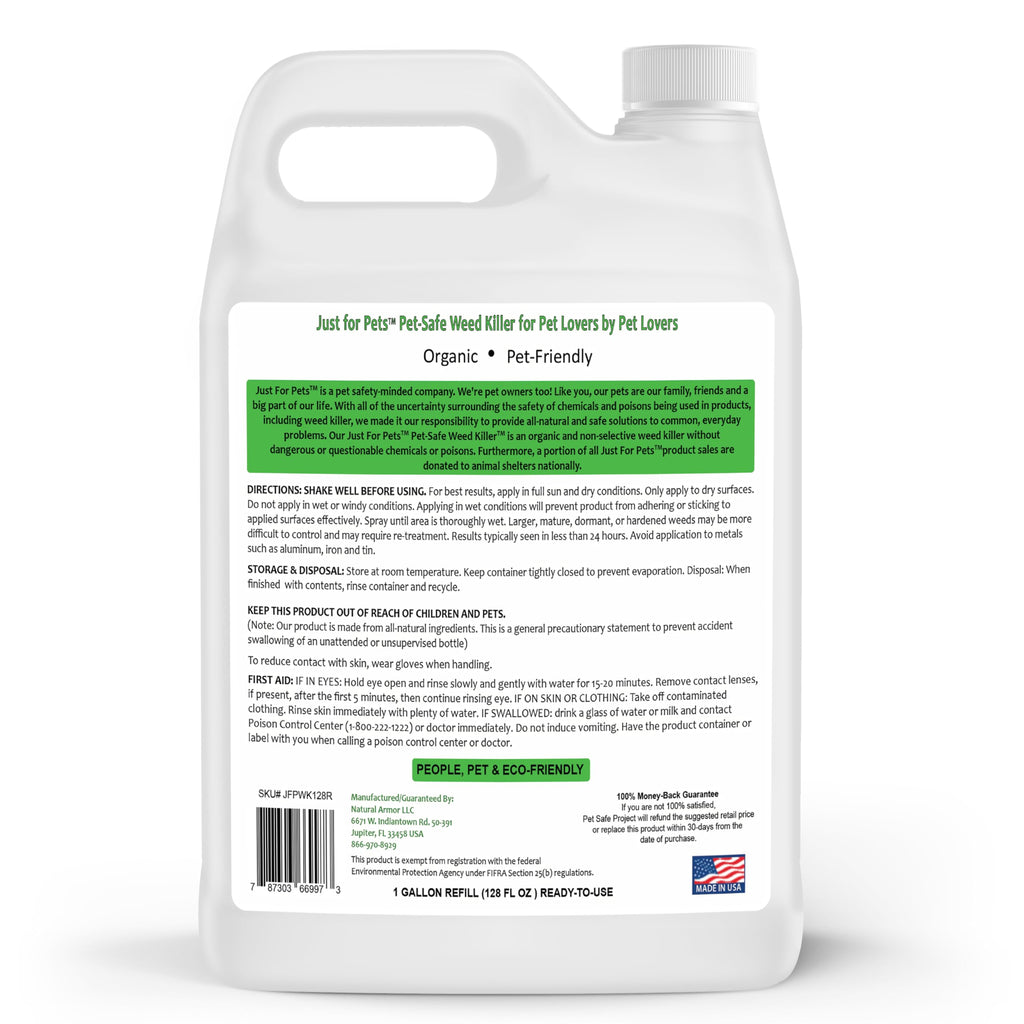 Pet Safe Weed Killer 1 Gallon with Sprayer A976