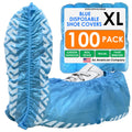 Blue Disposable Shoe Covers 100 Pack XL L67673