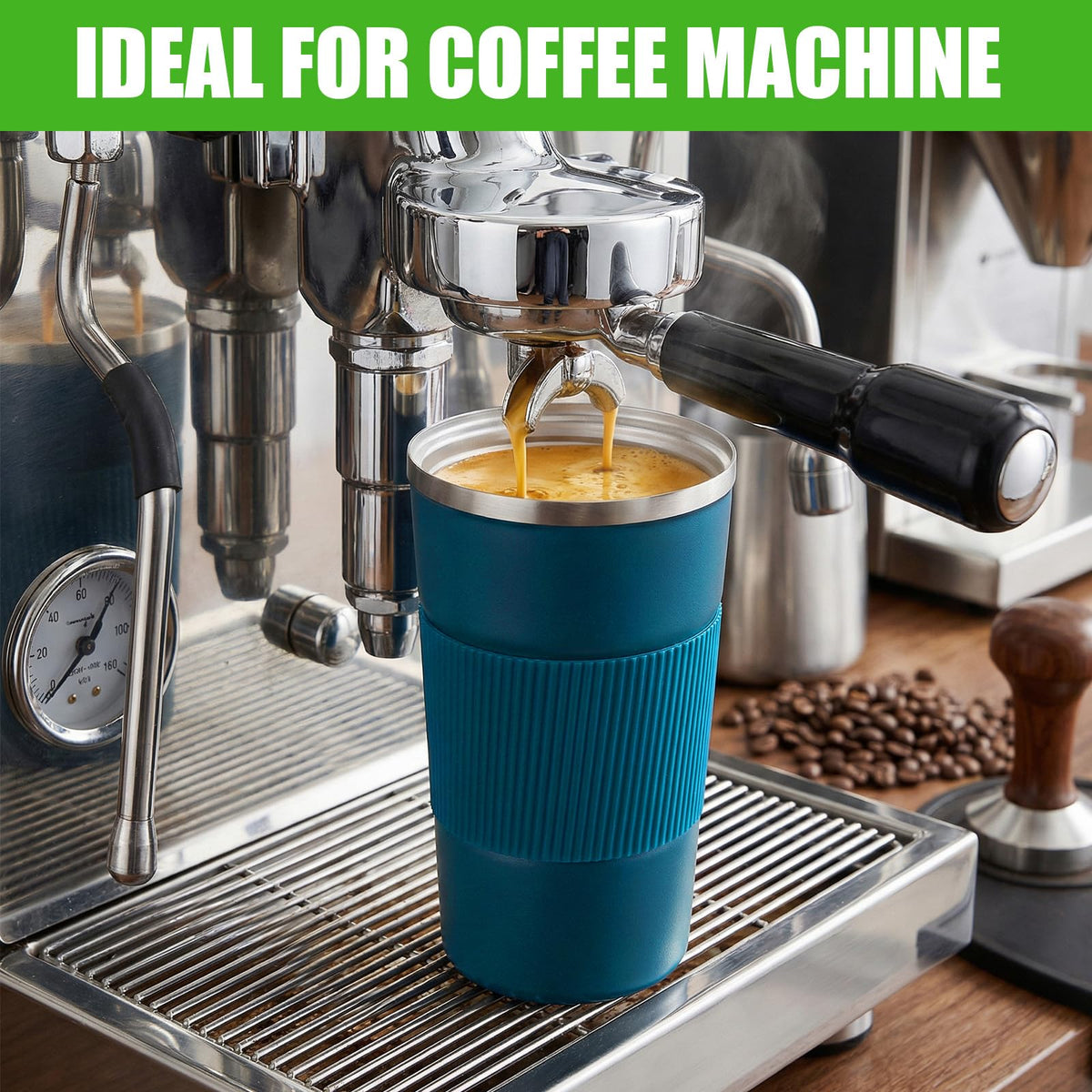 4 Pack 17oz Stainless Steel Insulated Coffee Mug with Lid F2513